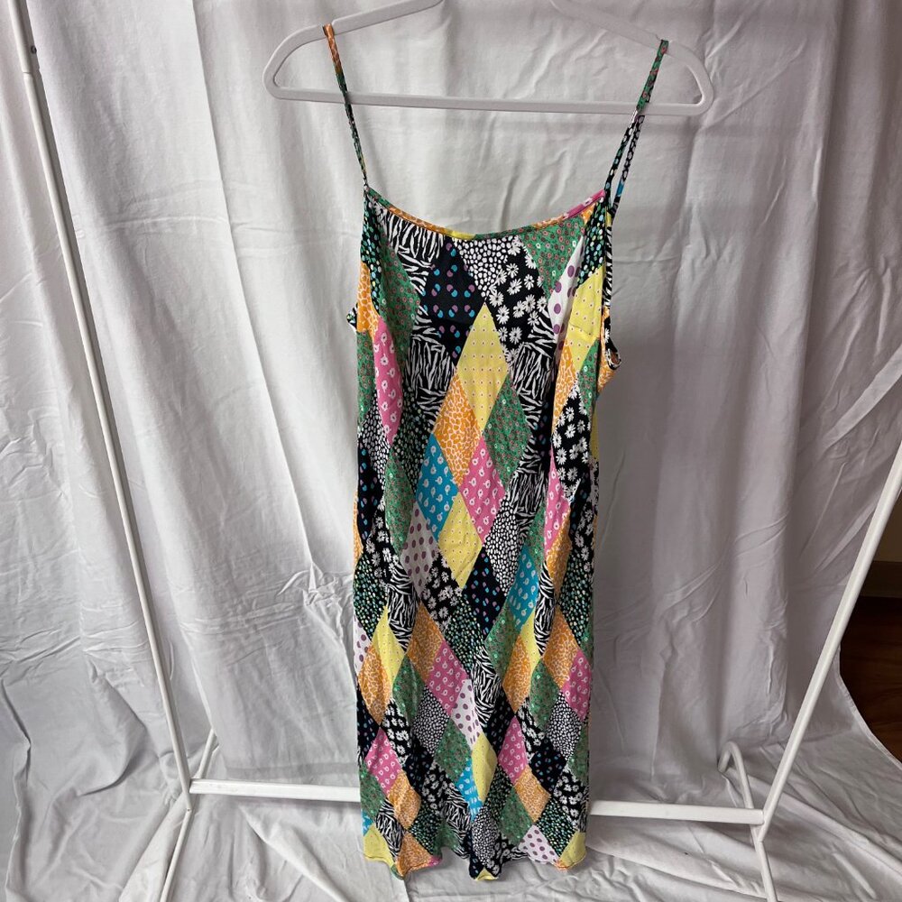 RIXO for Target Patchwork Sleeveless Slip Dress XL - image 2